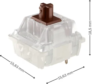 CHERRY MX RGB BROWN Switch Kit, 23 interruptores