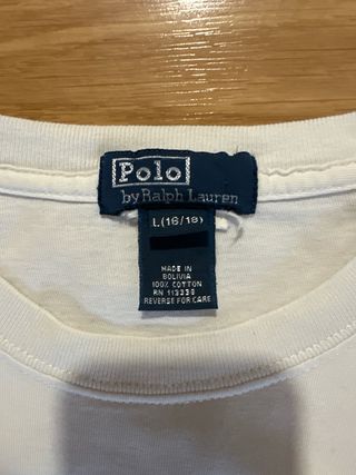Camiseta Polo Ralph Lauren Tiburón M