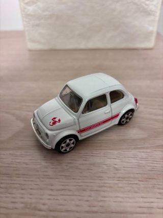 Modellino Fiat 500 Baci Perugina e Abarth