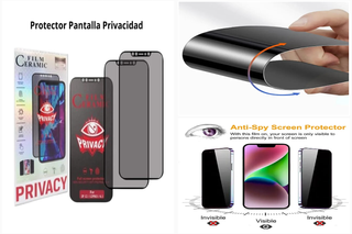 Protector Pantalla+ P Camara todos modelos iphone