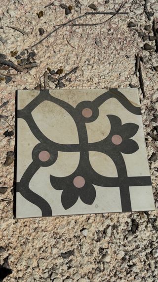 Baldosas hidráulicas decoradas