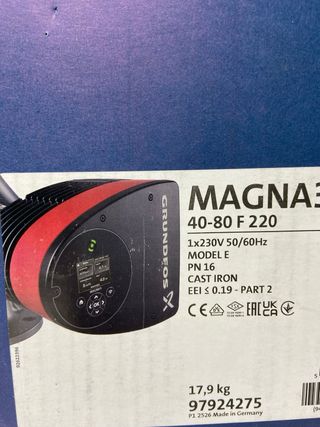 : Bomba Grundfos MAGNA3 40-80 F220
