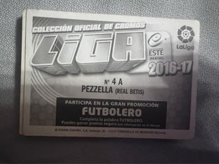 Cromos de fútbol La Liga