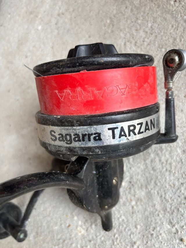 carretes de coleccion: sagarra tarzan bobina de oro,ganado por el