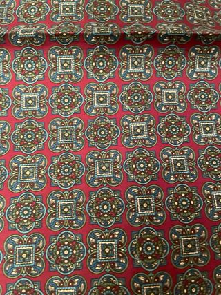 Sciarpa uomo in seta fantasia