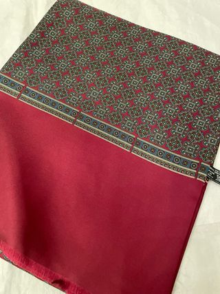 Sciarpa uomo in seta fantasia