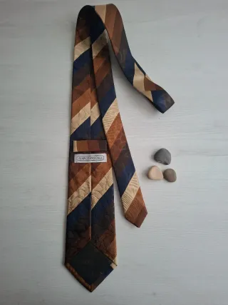 Corbata Vintage Marco Pascali Rayas