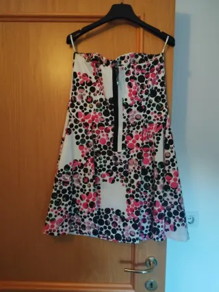 Abito fascia gonna palloncino