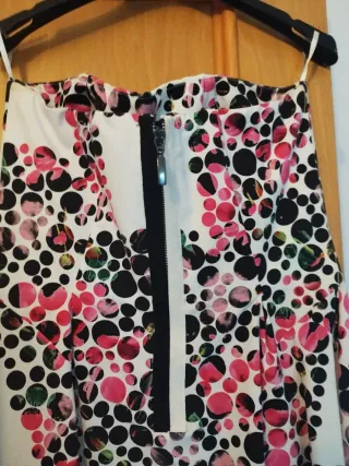 Abito fascia gonna palloncino