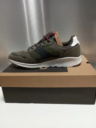 Zapatillas Wrangler Verde y Blanco