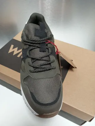 Zapatillas Wrangler Verde y Blanco