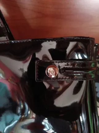 Borsa Armani vernice nera