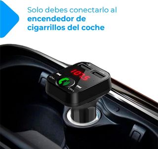 NK Transmisor FM Bluetooth V5.0 para Coche Y Camión 12/24V