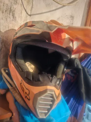 Casco Trial Fox Salmon