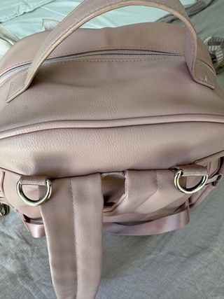 Mochila Mayoral rosa bebé con cambiador