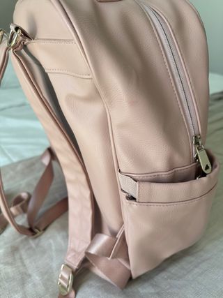 Mochila Mayoral rosa bebé con cambiador