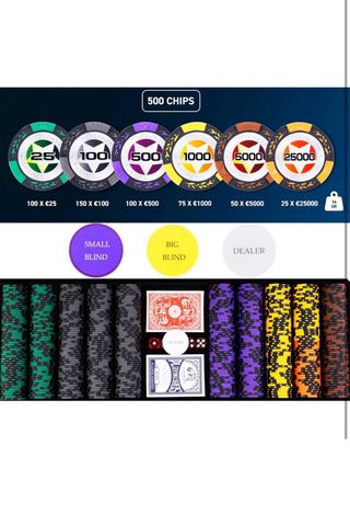 LIQUIDACION! Maletín Profesional Poker Nuevo!