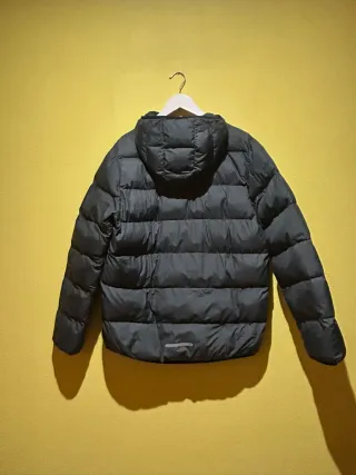 Abrigo acolchado Adidas gris