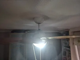 Lámpara ventilador de techo