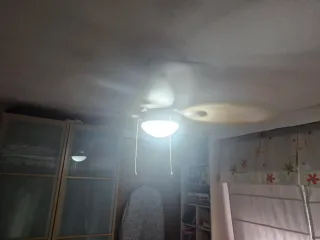 Lámpara ventilador de techo