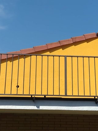 Material para  Barandilla de 7 metros metálica .