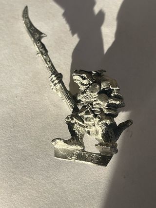 Guerrero Metal Skaven Marauder WH Fantasy 1993