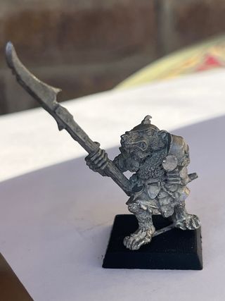 Guerrero Metal Skaven Marauder WH Fantasy 1993