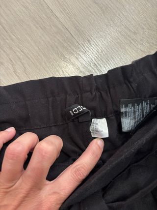 Shorts negros mujer invierno