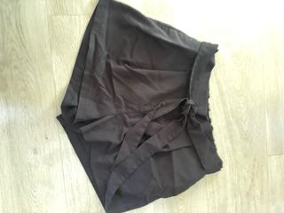 Shorts negros mujer invierno