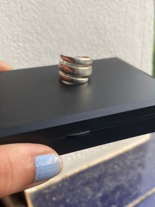 Anillo Plata Espiral Ajustable