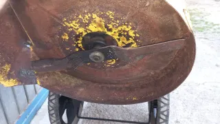 Desbrozadora de 3 ruedas