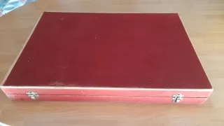 Set servizio pesce vintage oro e porcellana