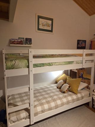 Litera Mydal Ikea Madera Blanca