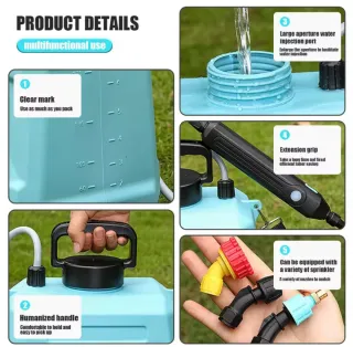 Pulverizador Eléctrico 15L Mochila