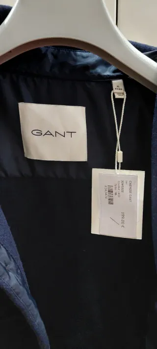 Camisa Gant Azul XL Nova