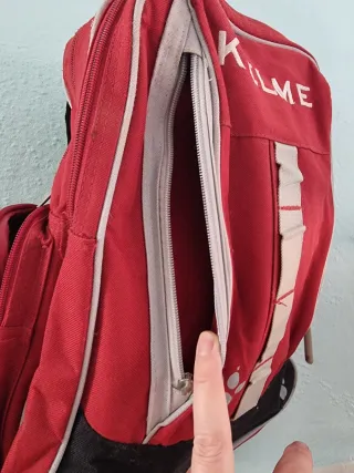 Mochila Vintage Kelme Roja y Negra