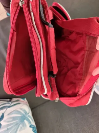 Mochila Vintage Kelme Roja y Negra