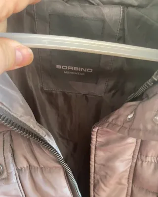 Giacca trapuntata SORBINO grigia