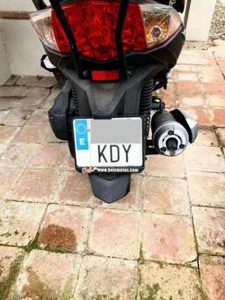 SYM Joymax 125i Negra