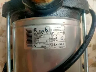 Bomba de agua eléctrica