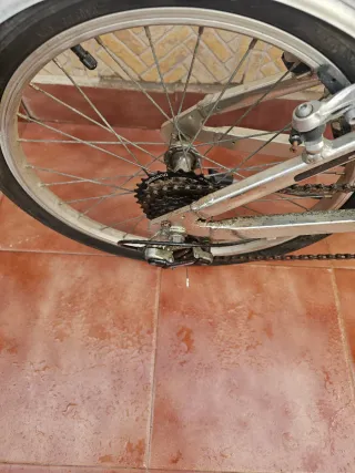 Bicicleta plegable aluminio