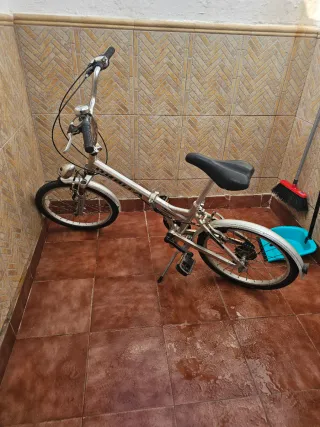 Bicicleta plegable aluminio
