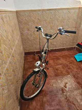 Bicicleta plegable aluminio