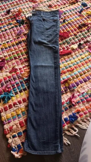 Pantalones Vaqueros Vans Azules.
