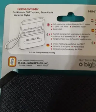 NUEVO. Funda Oficial Nintendo Traveller 3DS,DSi,DS