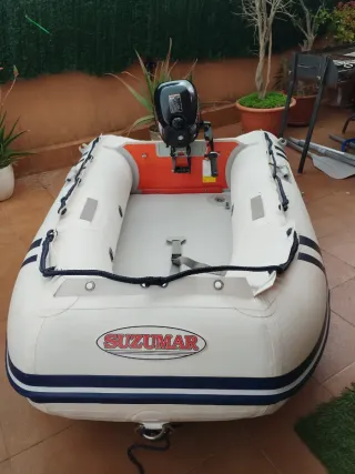 Bote Zodiac SUZMAR 2 personas + Motor Suzuki 2.5