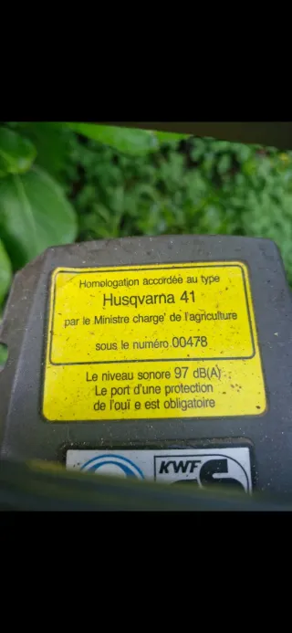 Motosierra Husqvarna 41 Air Injection