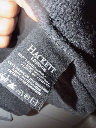 Chaqueta de lana Hackett Aston Martin L Gris