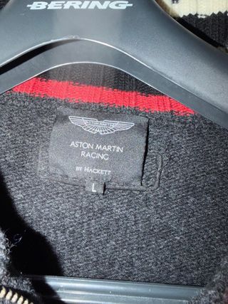 Chaqueta de lana Hackett Aston Martin L Gris