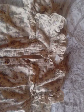 Camisa niña entretiempo floral